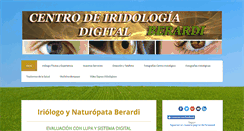 Desktop Screenshot of iriologo.com