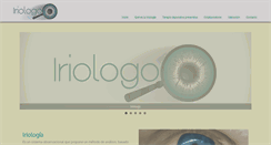 Desktop Screenshot of iriologo.cl
