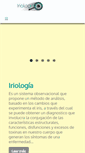 Mobile Screenshot of iriologo.cl