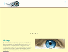 Tablet Screenshot of iriologo.cl